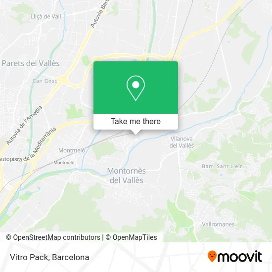 Vitro Pack map