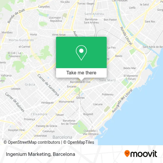 Ingenium Marketing map