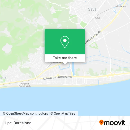 Upc map
