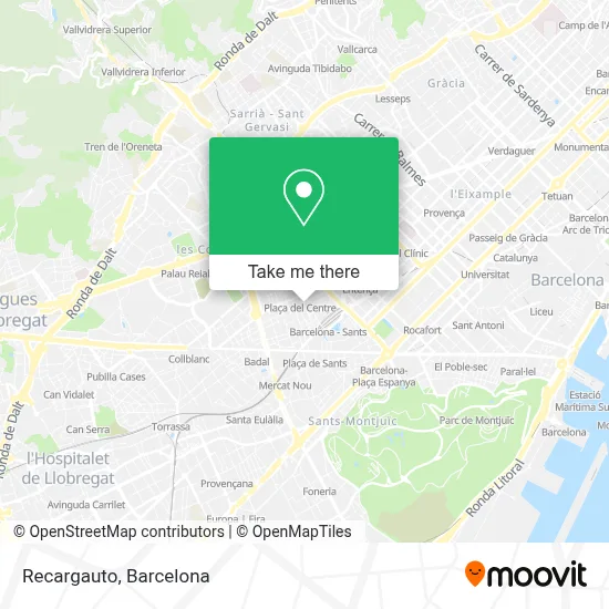 Recargauto map