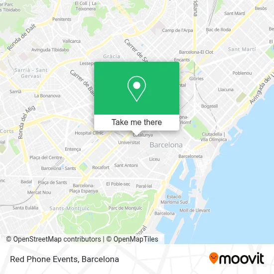 Red Phone Events map