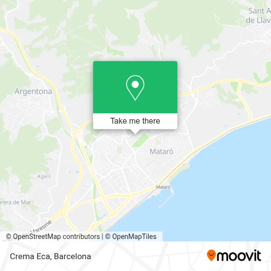 Crema Eca map
