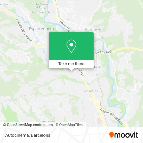 Autocinema map
