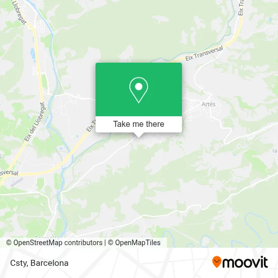 Csty map