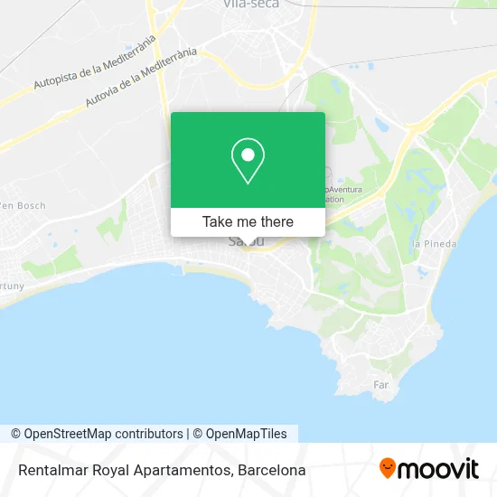 Rentalmar Royal Apartamentos map
