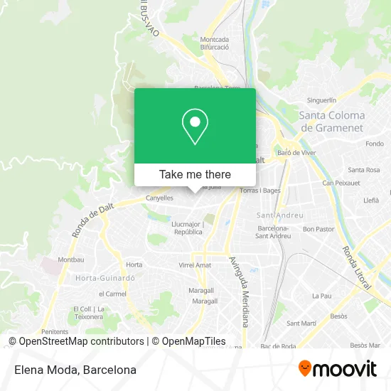 Elena Moda map
