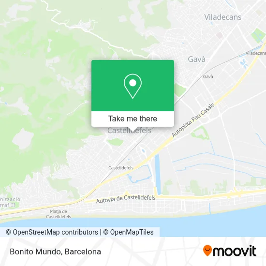 Bonito Mundo map