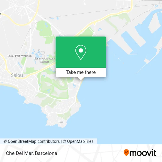 Che Del Mar map