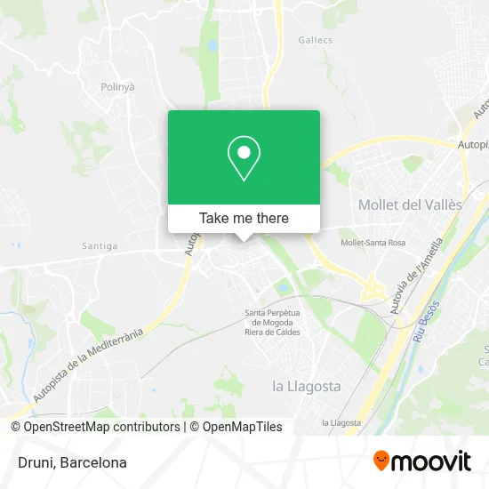 Druni map