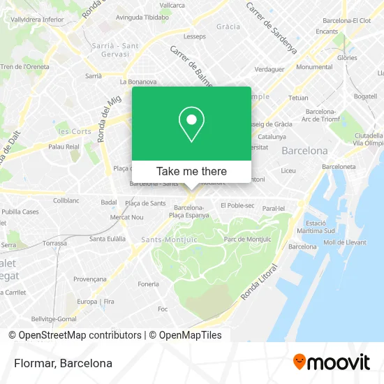 Flormar map