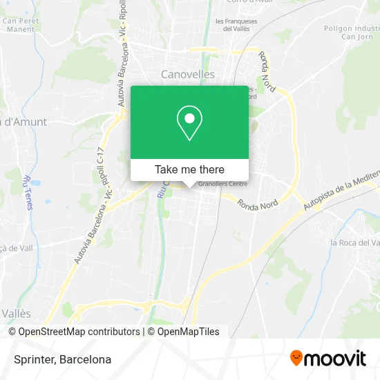 Sprinter map
