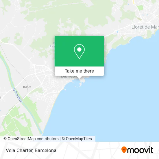 Vela Charter map