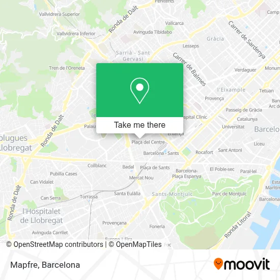 Mapfre map