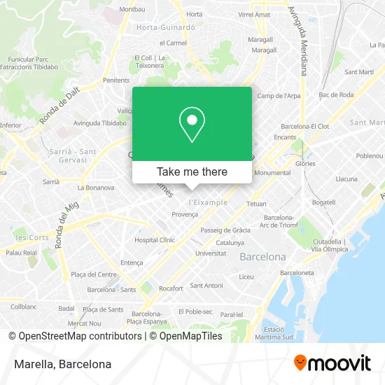 Marella map