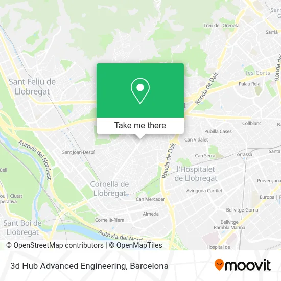 3d Hub Advanced Engineering map