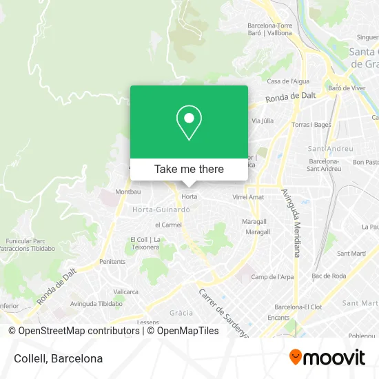 Collell map