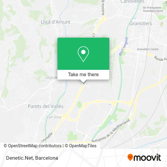 Denetic.Net map