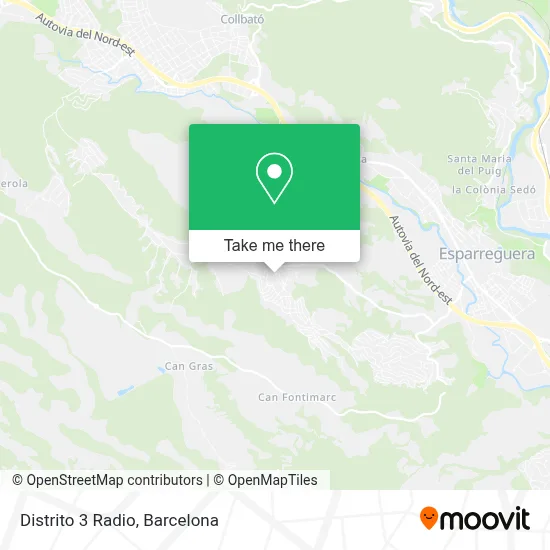 Distrito 3 Radio map