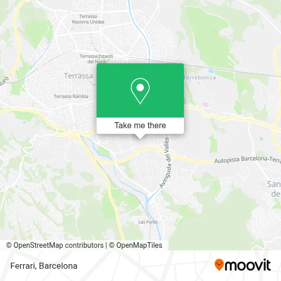 Ferrari map