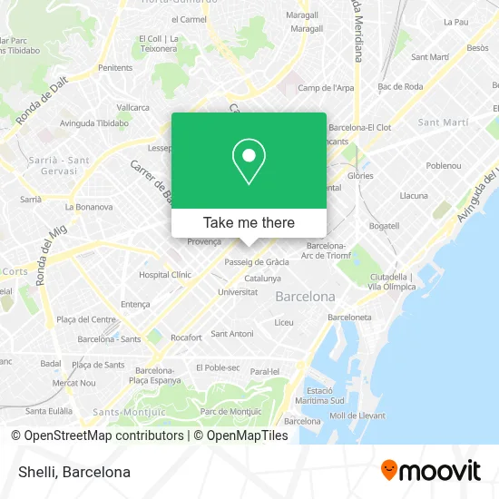 Shelli map