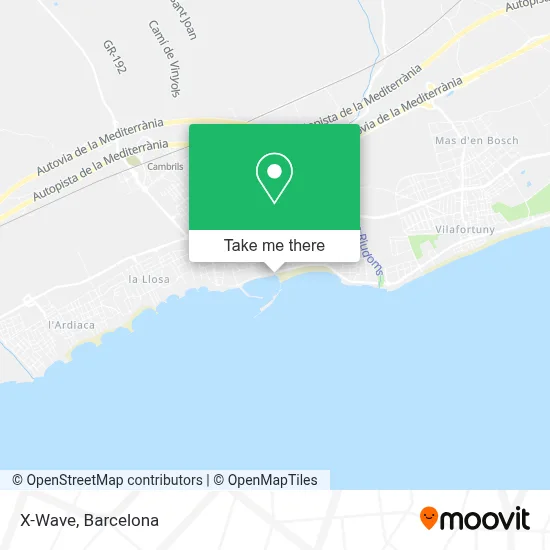X-Wave map