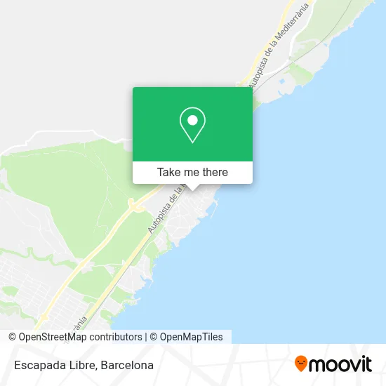 Escapada Libre map