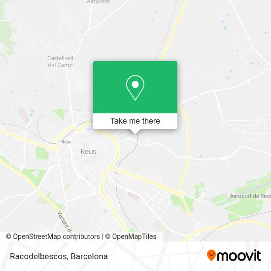 Racodelbescos map