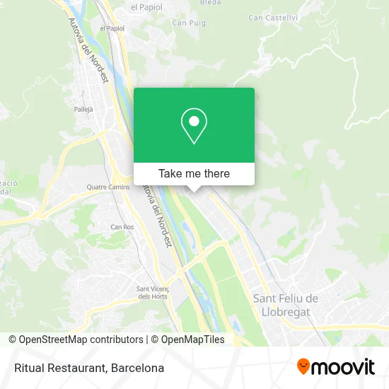 Ritual Restaurant map