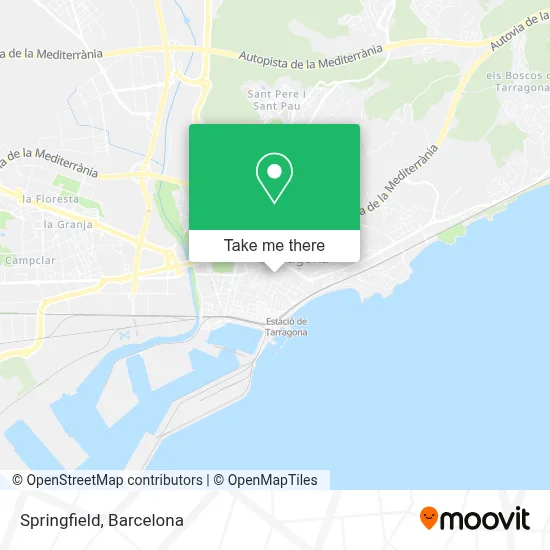 Springfield map