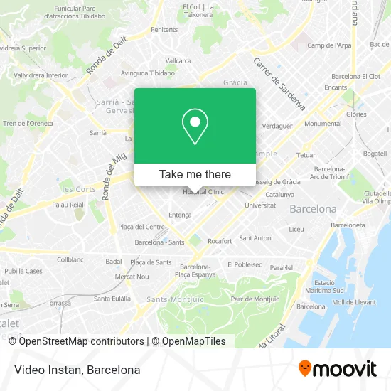 Video Instan map