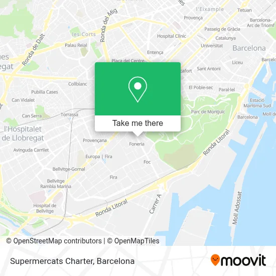Supermercats Charter map