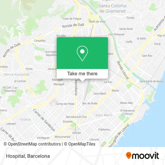 Hospital map
