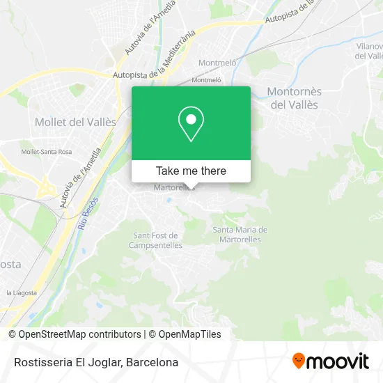Rostisseria El Joglar map