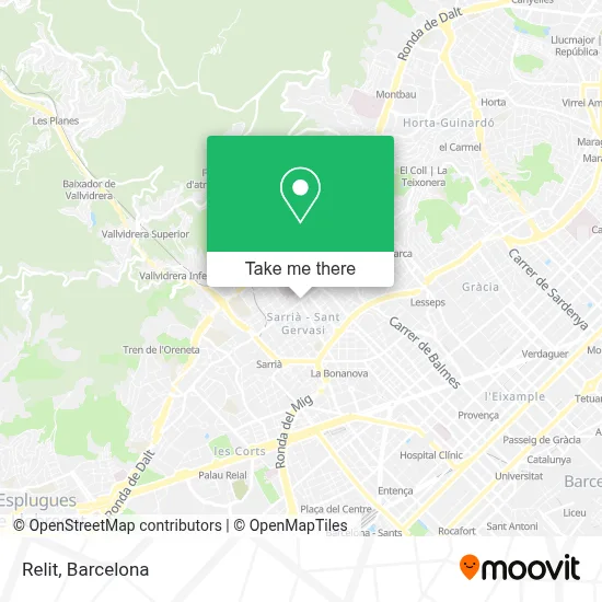 Relit map