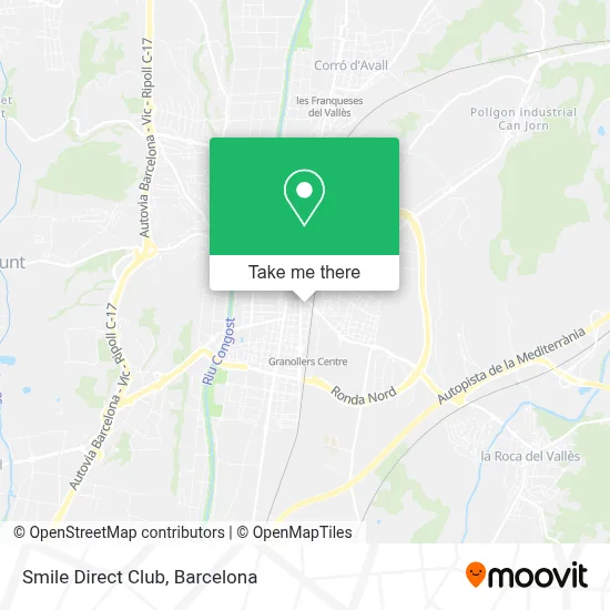 Smile Direct Club map