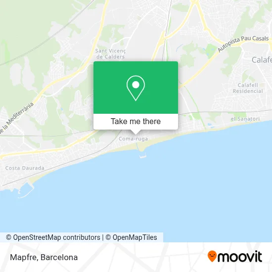 Mapfre map
