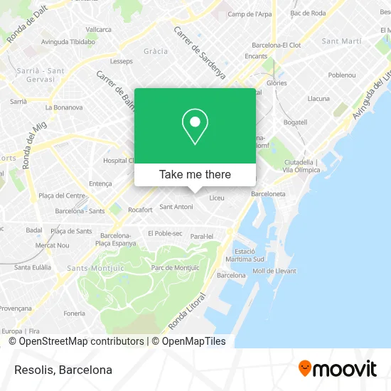 Resolis map