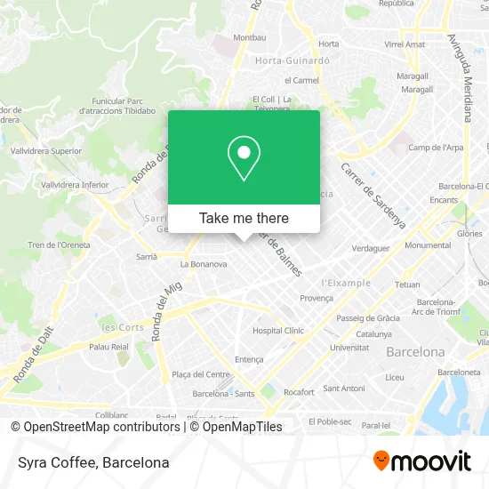 Syra Coffee map