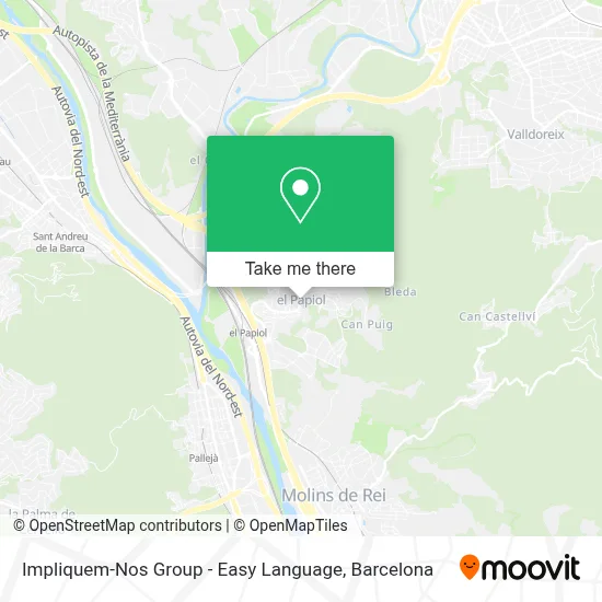 Impliquem-Nos Group - Easy Language map