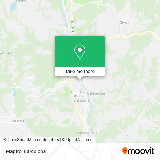 Mapfre map
