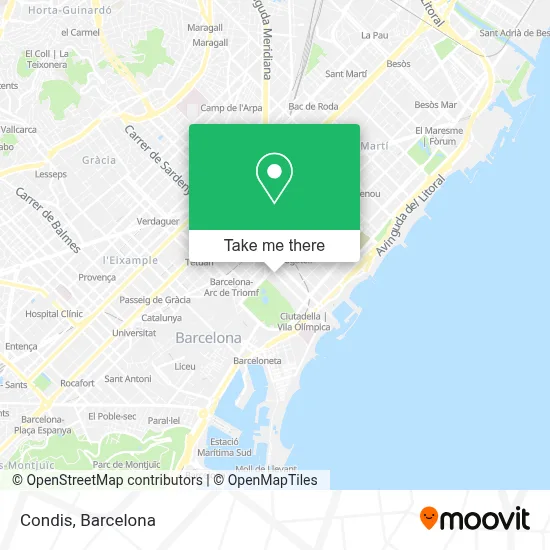 Condis map