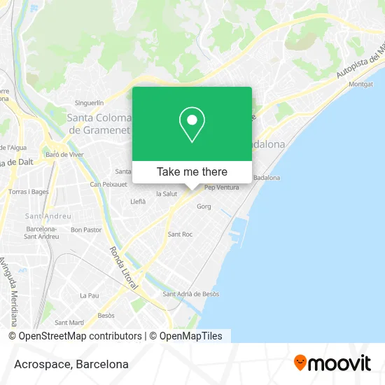 Acrospace map