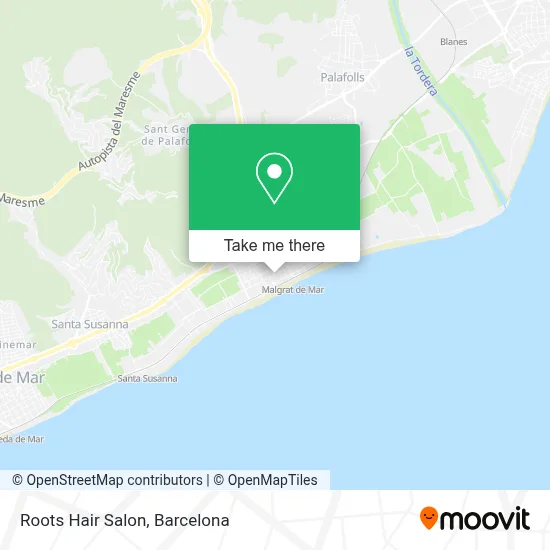 Roots Hair Salon map