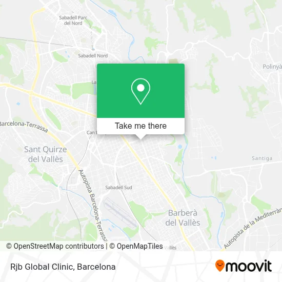 Rjb Global Clinic map