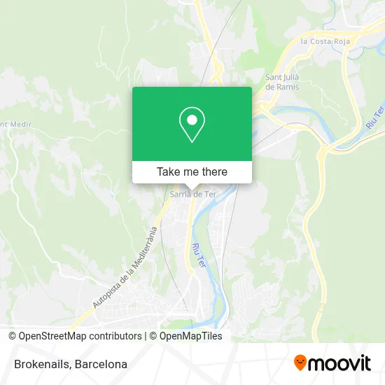 Brokenails map