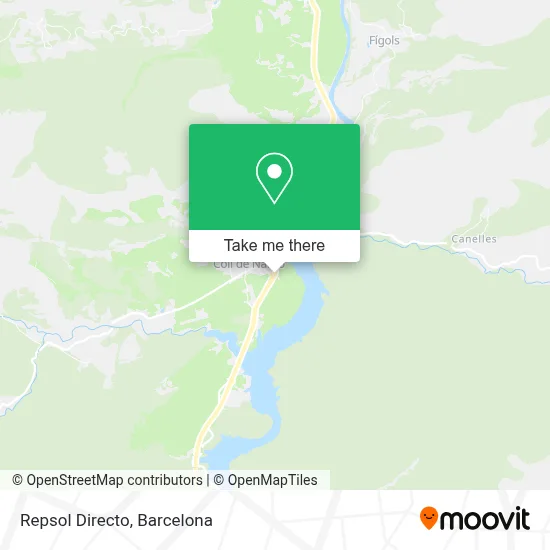 Repsol Directo map