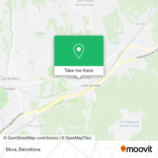 Bbva map
