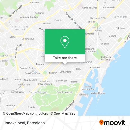Innovalocal map