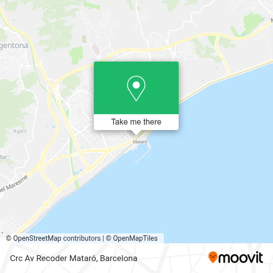 Crc Av Recoder Mataró map