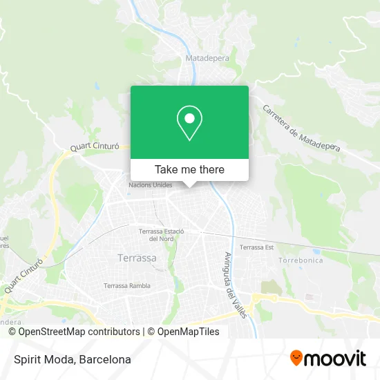 Spirit Moda map